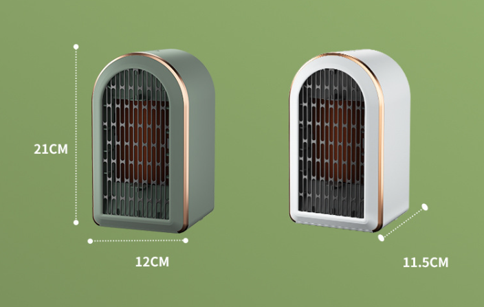 Desktop Electric Heater Mini Portable Fan Heater 220V PTC Ceramic Heating Warm Air Blower Home Office Warmer Machine